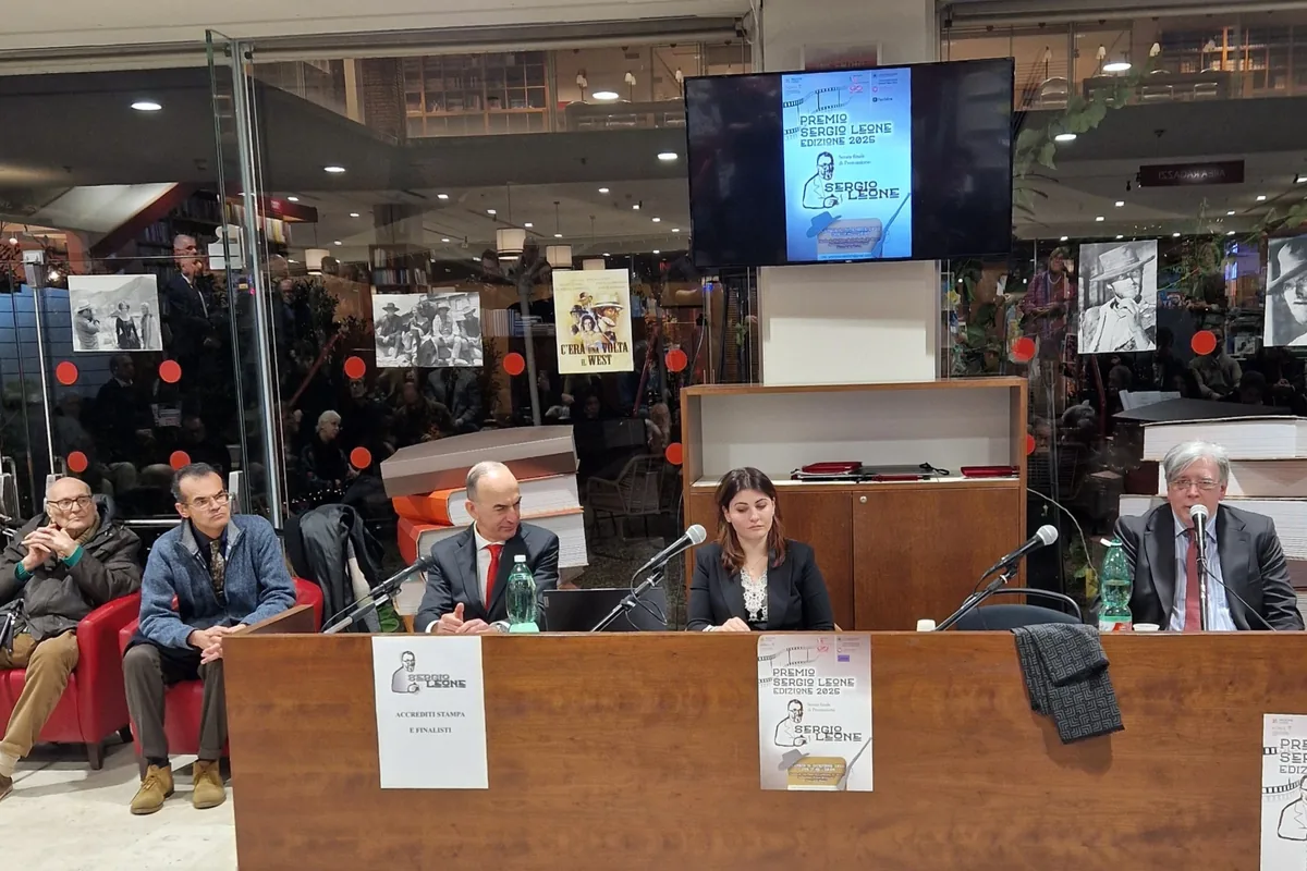 La premiazione del Premio Sergio Leone